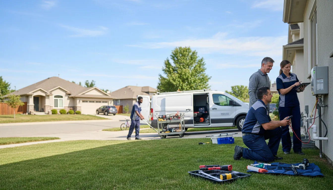 Tankless water heater service in Watertown, MN